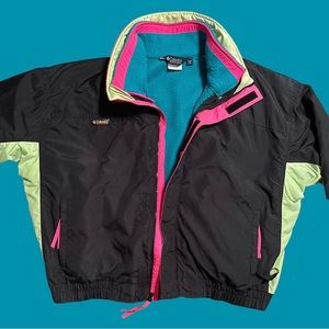 Vintage 80’s Columbia 3-in-1 Ski Jacket sz XL fits large **LIKE NEW**